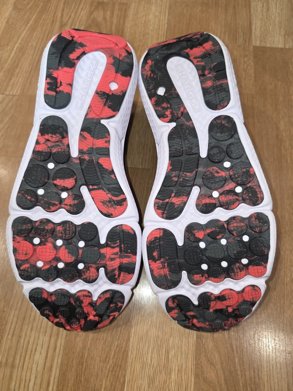 New Under Armour Comfort Deluxe System Black/white/red Size 10